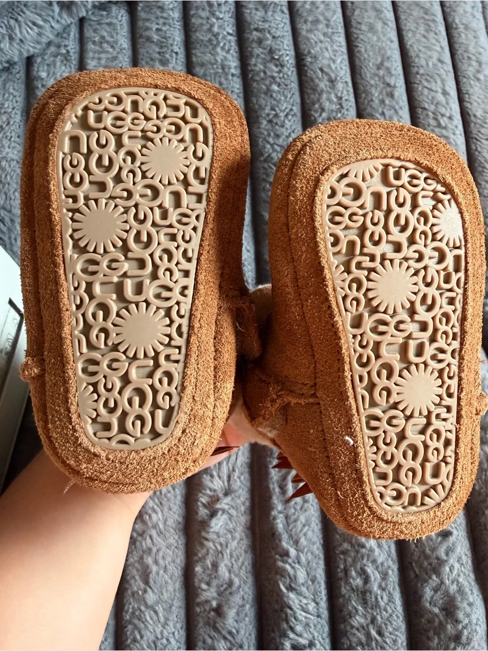 UGG size months